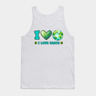 I Love Earth Tank Top